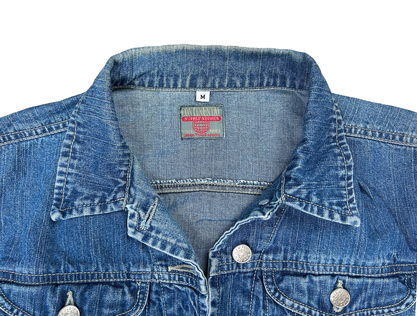 Vintage Continental Jeansjacke M