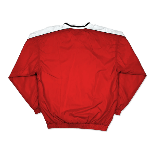 Vintage Fila Windbreaker Rot 90s L - Thriftanova -