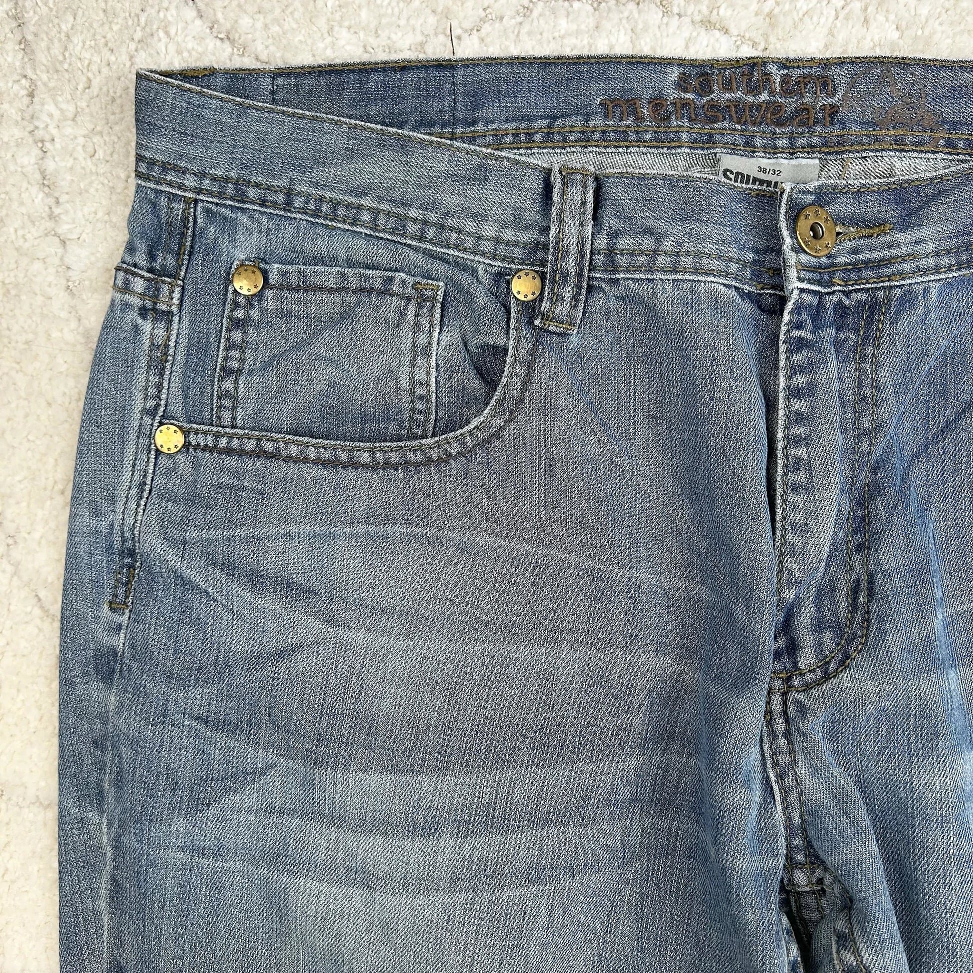 00s Southern Menswear Denim 38/32 - Thriftanova - 