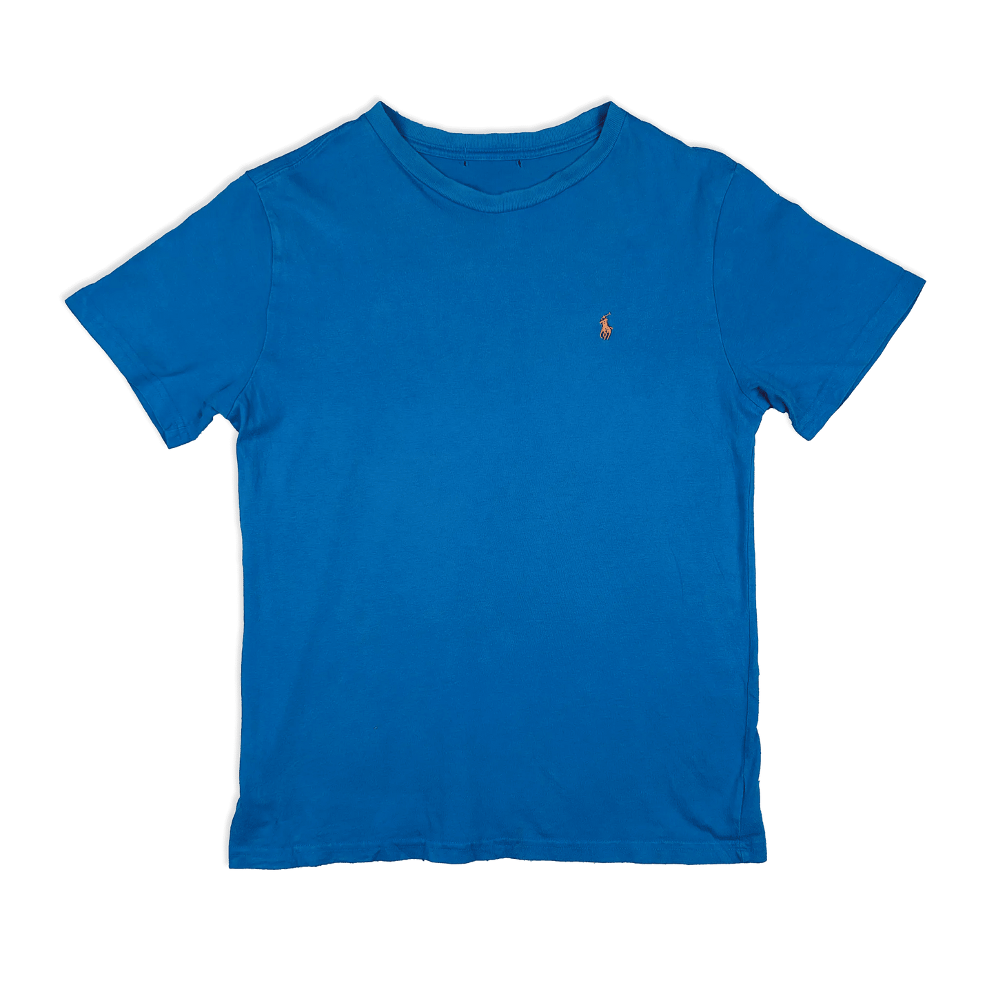 10s Ralph Lauren T Shirt Blau S – XS - Thriftanova - 