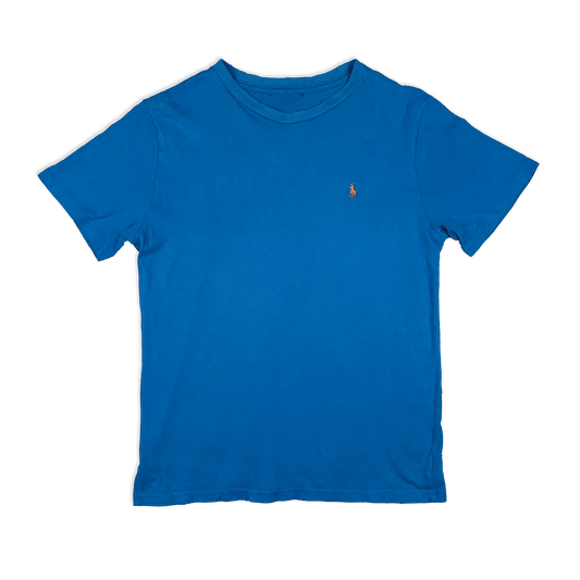 10s Ralph Lauren T Shirt Blau S – XS - Thriftanova - 