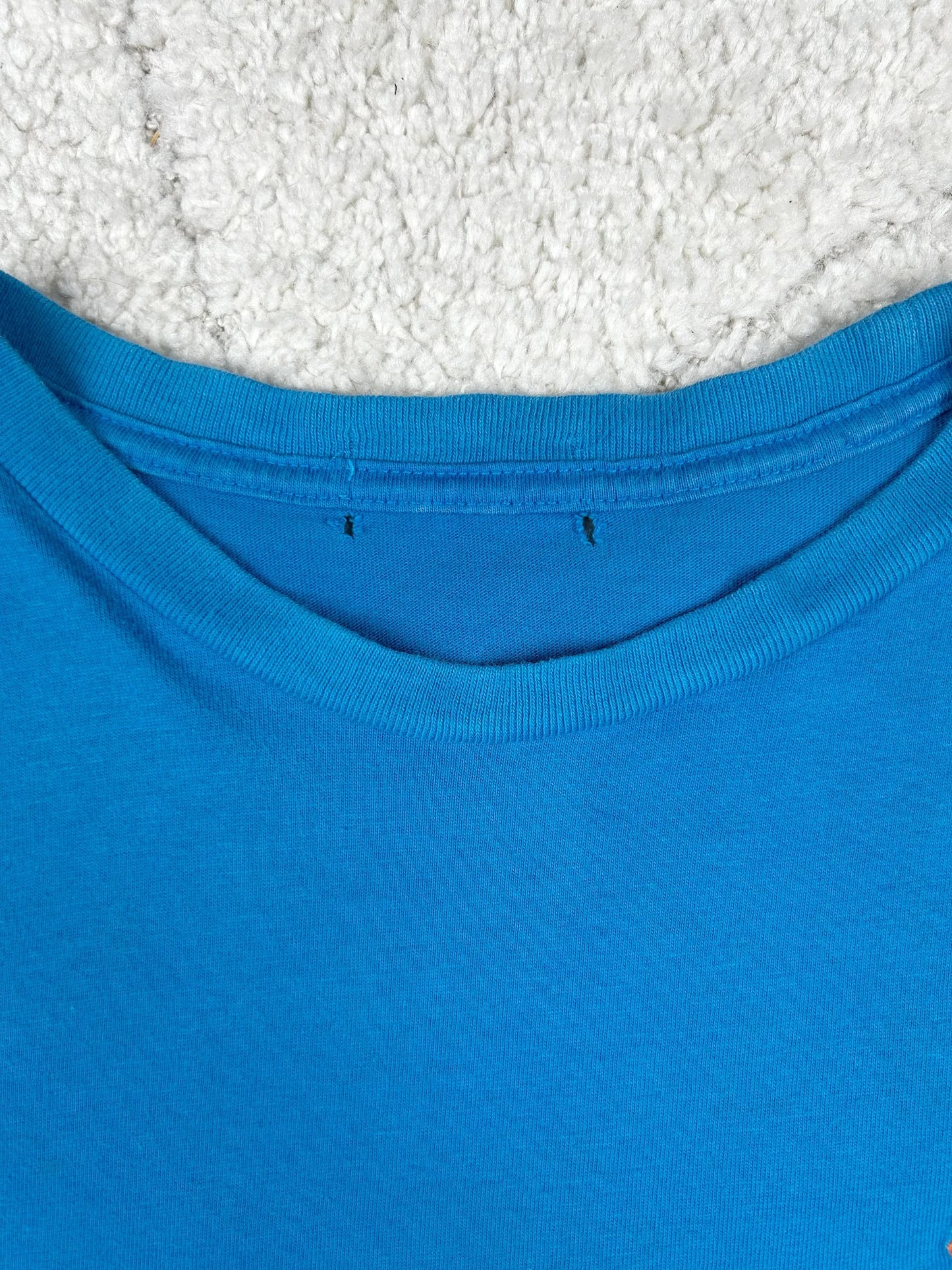 10s Ralph Lauren T Shirt Blau S – XS - Thriftanova - 