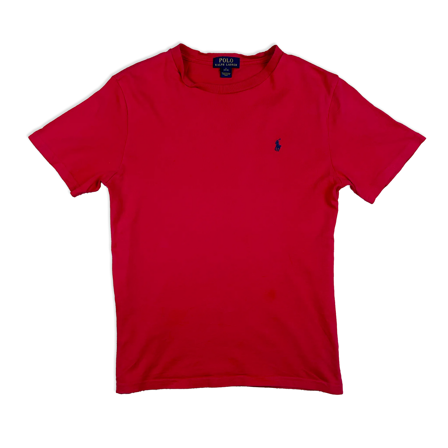 10s Ralph Lauren T-Shirt Rot  S – XS