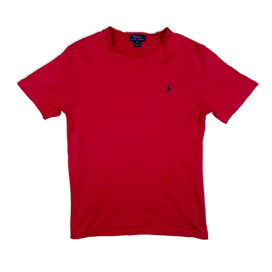 10s Ralph Lauren T-Shirt Rot  S – XS
