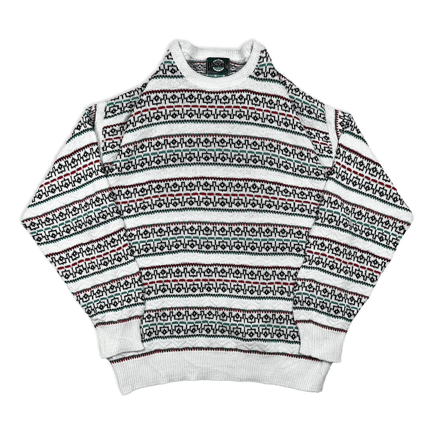 Vintage 80s Jantzen Strickpullover XL - Thriftanova - 