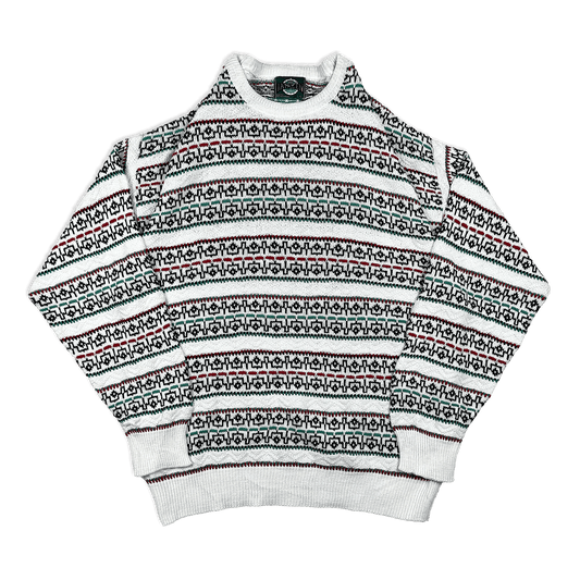 Vintage 80s Jantzen Strickpullover XL - Thriftanova - 