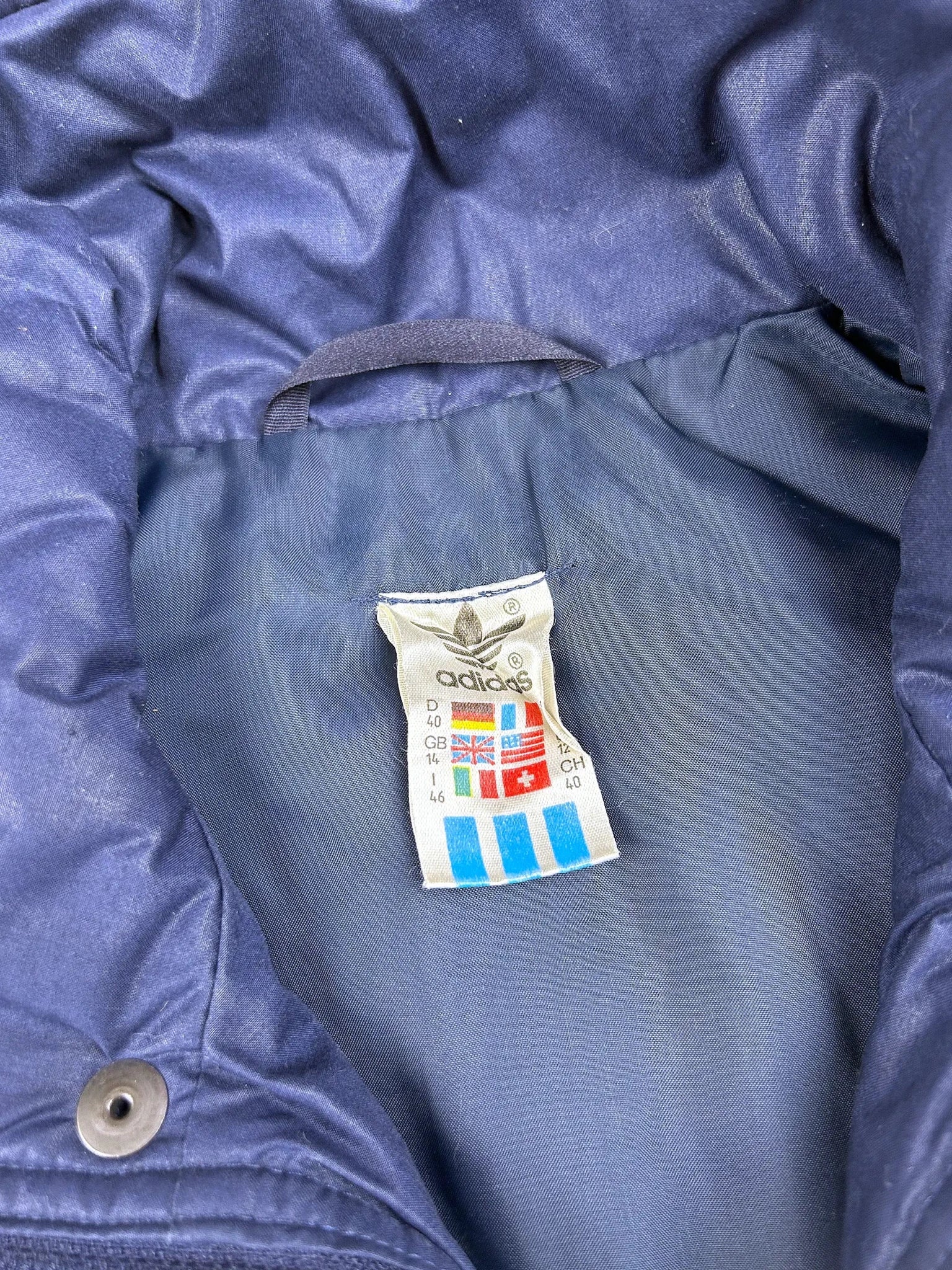 Vintage Adidas Weste 80s Made in Finnland S - Thriftanova - 