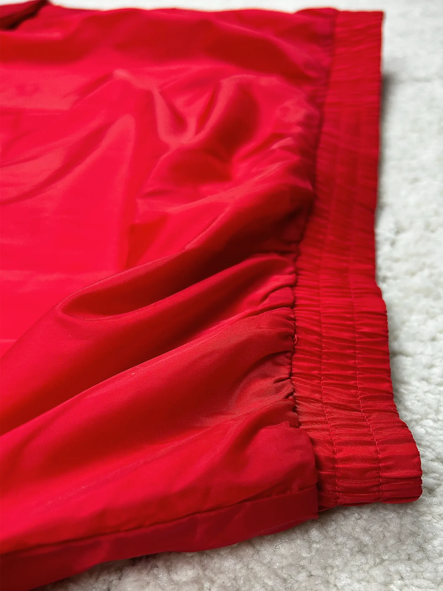 Vintage Fila Windbreaker Rot 90s L - Thriftanova - 