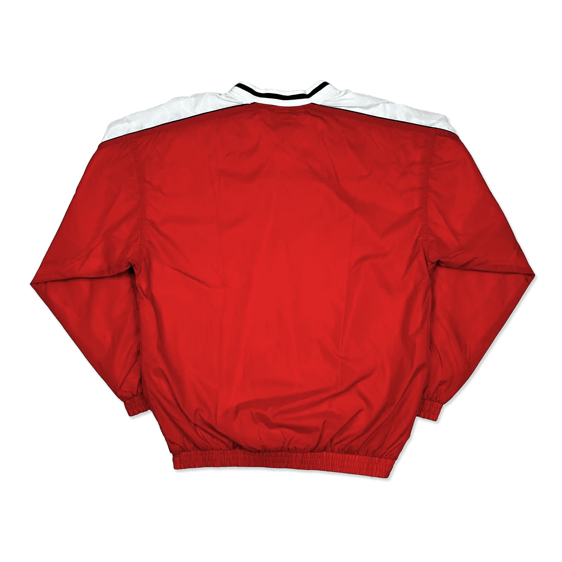 Vintage Fila Windbreaker Rot 90s L - Thriftanova - 