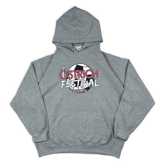 Vintage Gildan Ostrich Hoodie XL - Thriftanova - 
