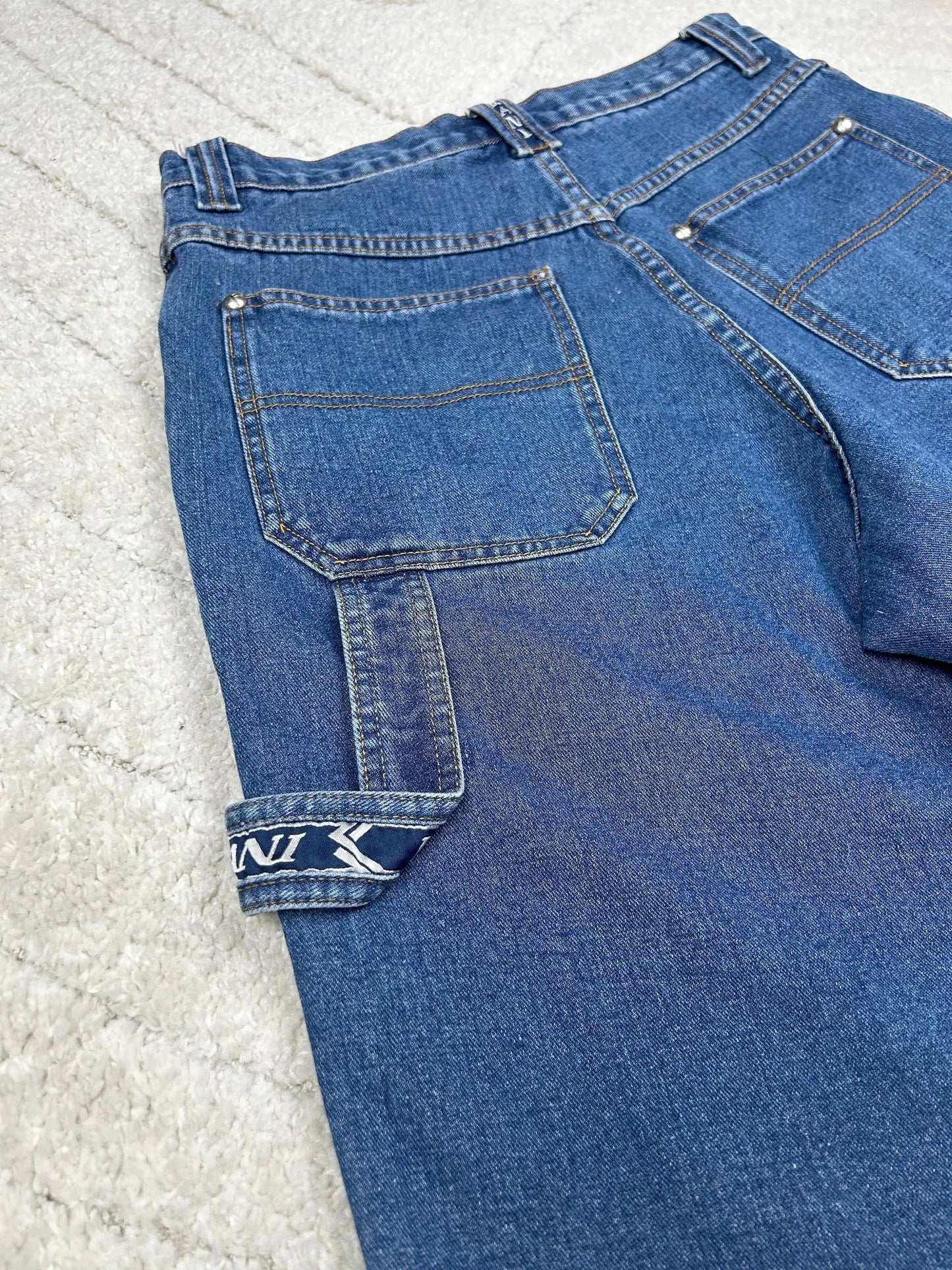 Vintage Karl Kani Jeans Carpenter Shorts W30 - Thriftanova - 