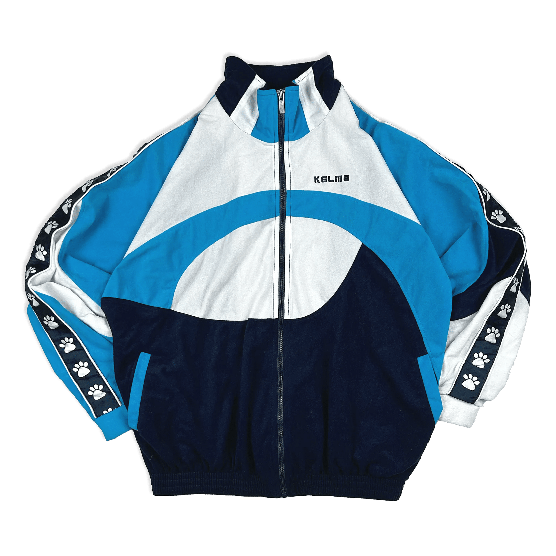 Vintage Kelme Velours Sportjacke L - Thriftanova - 