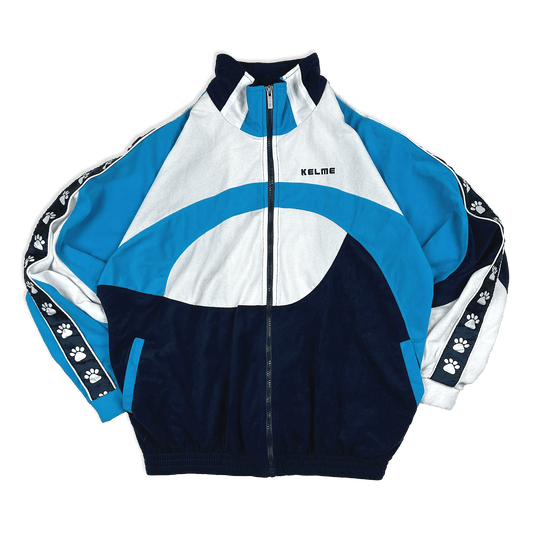 Vintage Kelme Velours Sportjacke L - Thriftanova - 