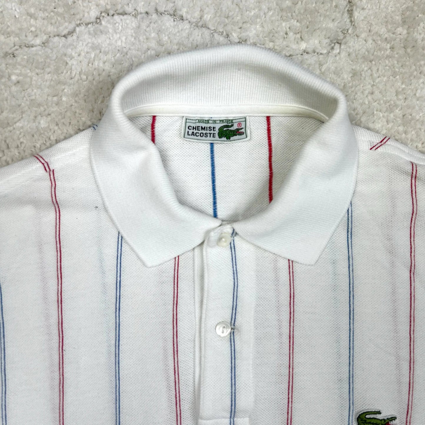 Vintage Lacoste Polo 80s M - Thriftanova - 