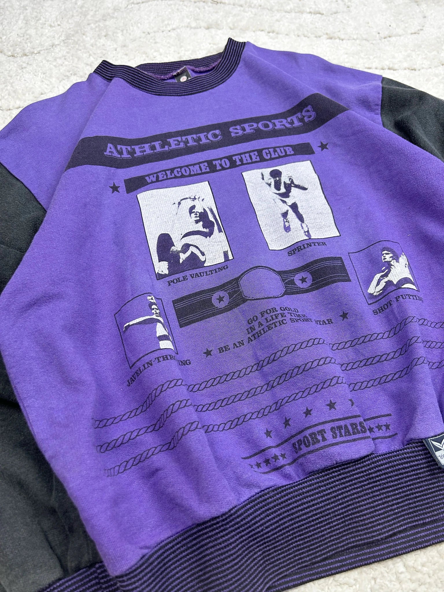 Vintage Trigema Sweater 80s Made in West Germany S 170/176 - Thriftanova - 