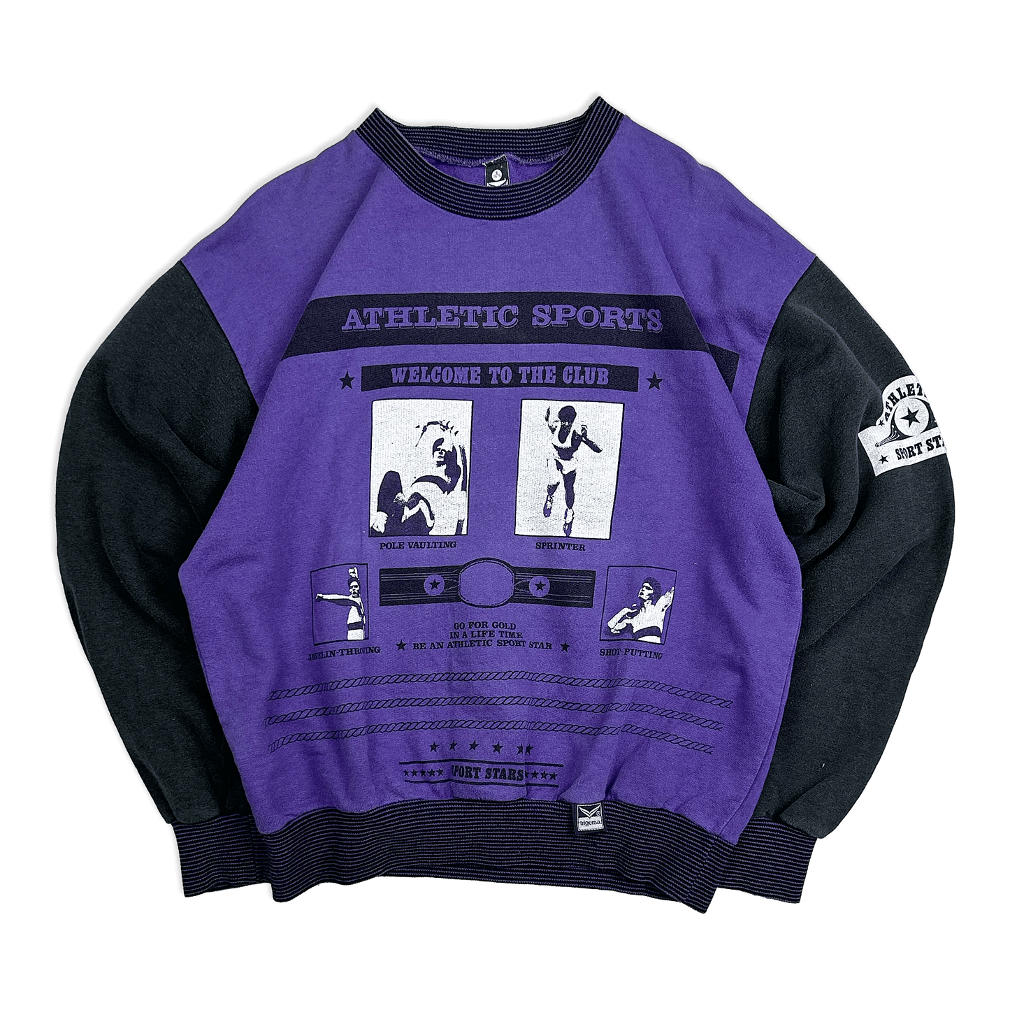Vintage Trigema Sweater 80s Made in West Germany S 170/176 - Thriftanova - 