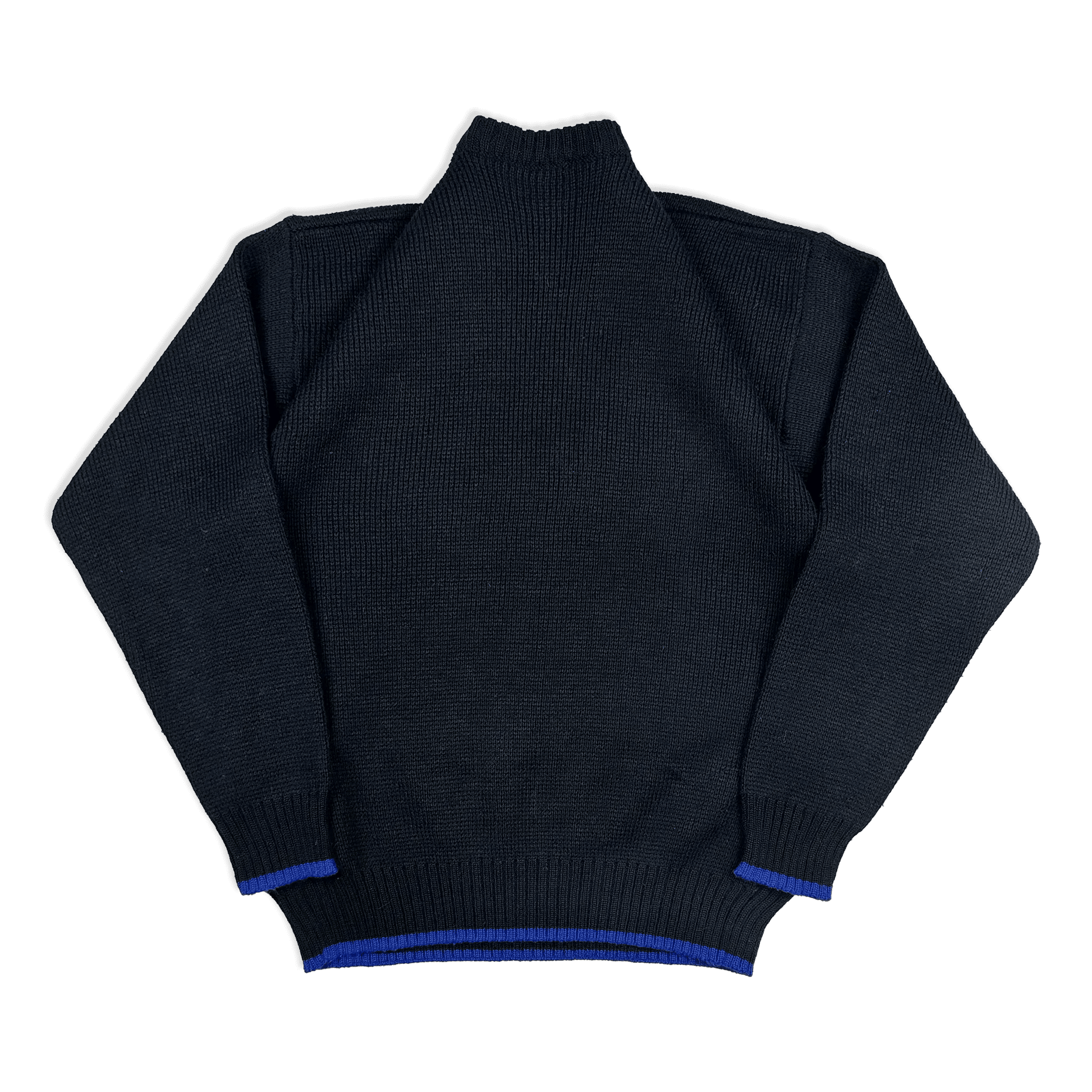 Y2K Muster Strickpullover M - Thriftanova - 